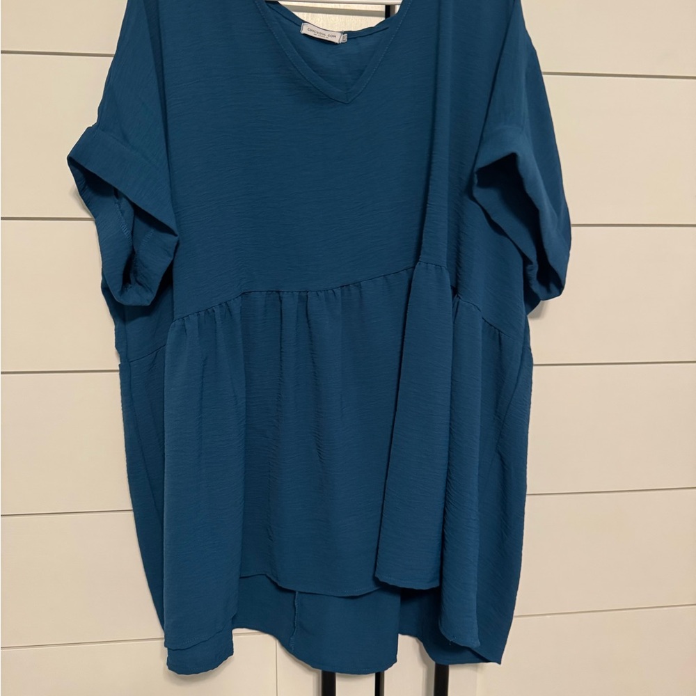 Teal Women's Top